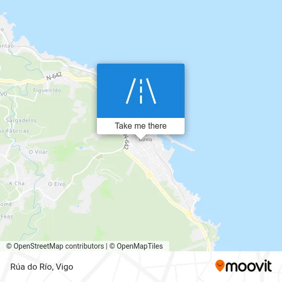 Rúa do Río map
