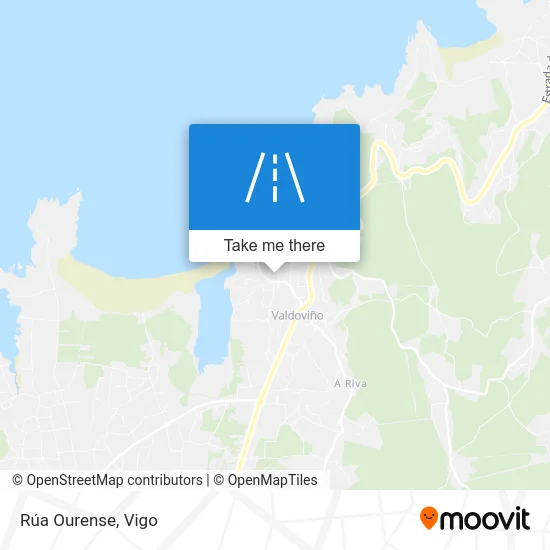 Rúa Ourense map