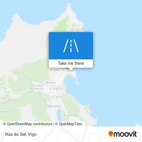 Rúa do Sal map