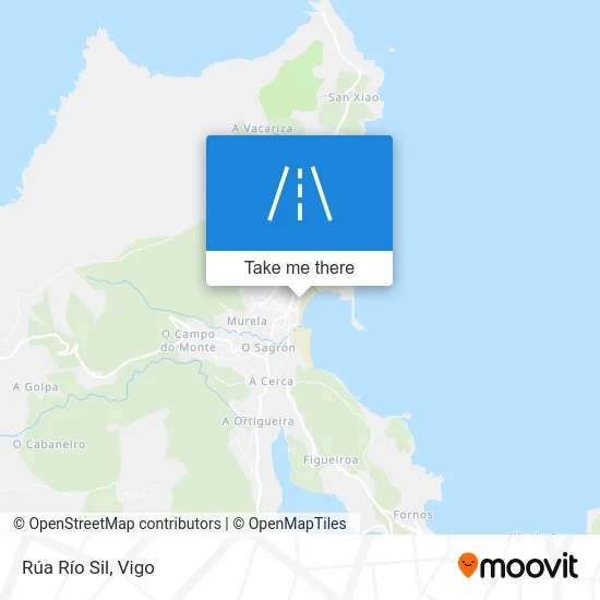 Rúa Río Sil map