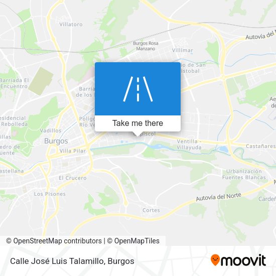 Calle José Luis Talamillo map