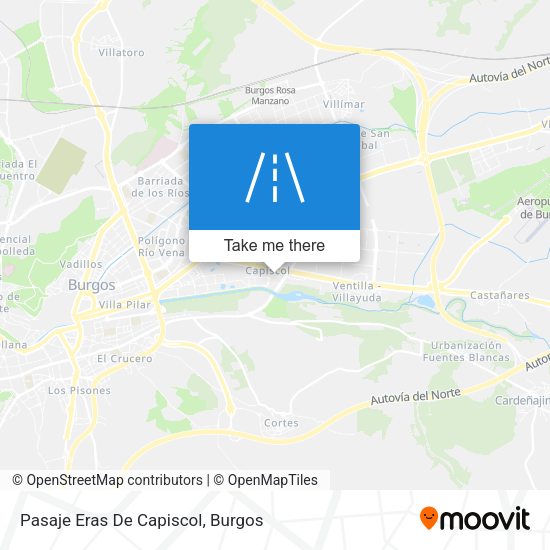 Pasaje Eras De Capiscol map