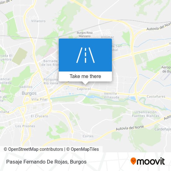 Pasaje Fernando De Rojas map