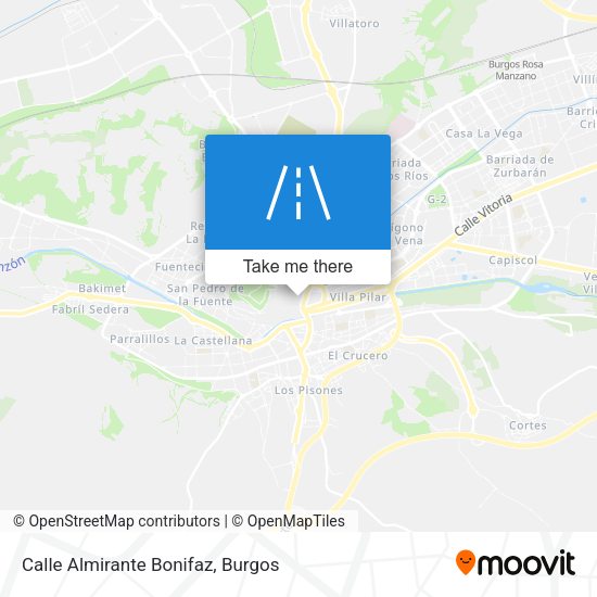 Calle Almirante Bonifaz map