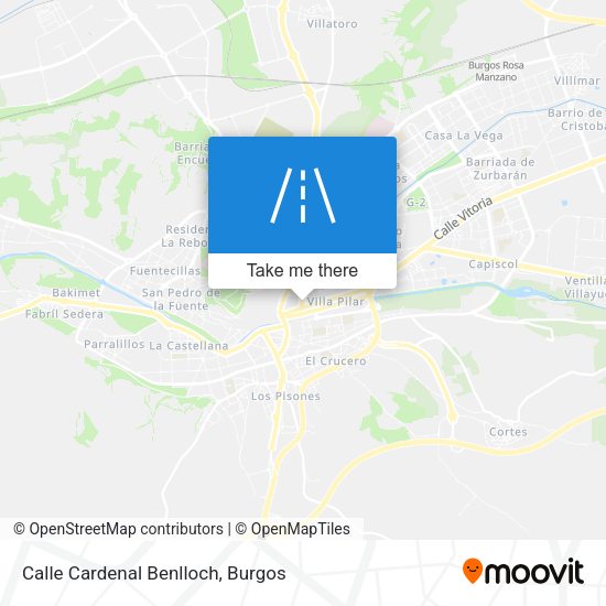 Calle Cardenal Benlloch map