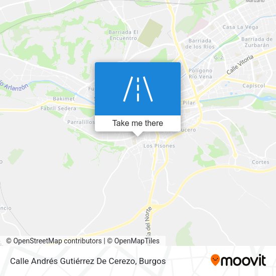 Calle Andrés Gutiérrez De Cerezo map