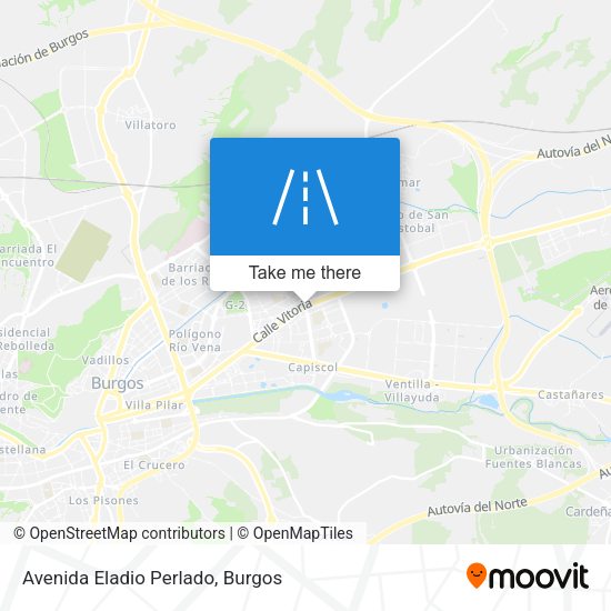 Avenida Eladio Perlado map