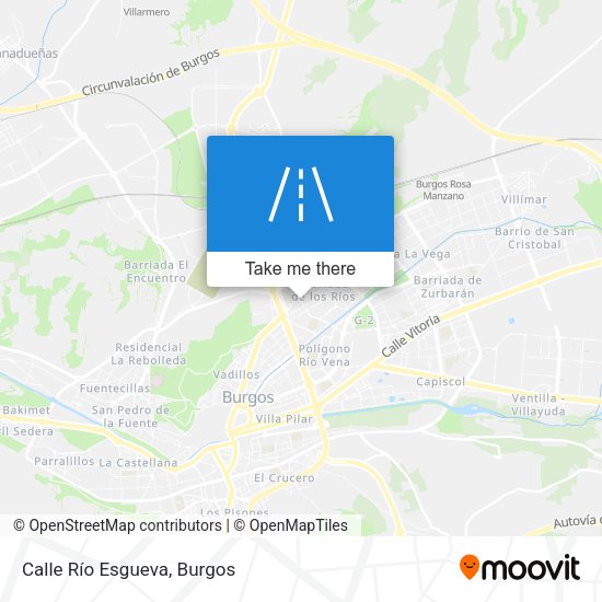 Calle Río Esgueva map