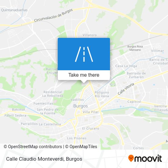Calle Claudio Monteverdi map