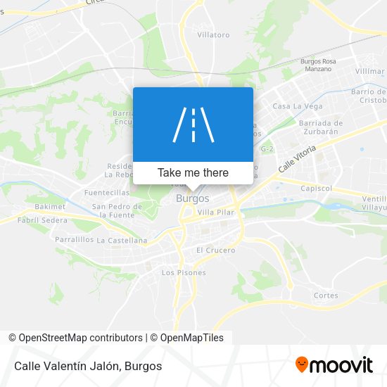 Calle Valentín Jalón map