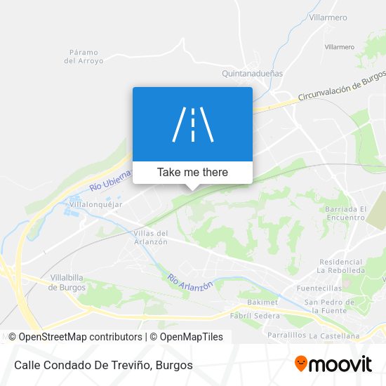 Calle Condado De Treviño map