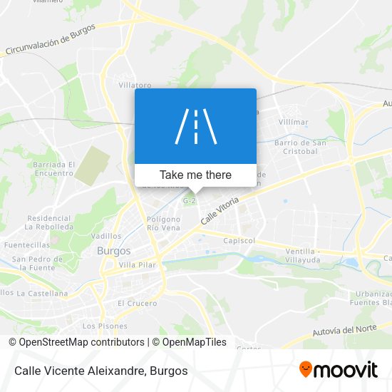 Calle Vicente Aleixandre map