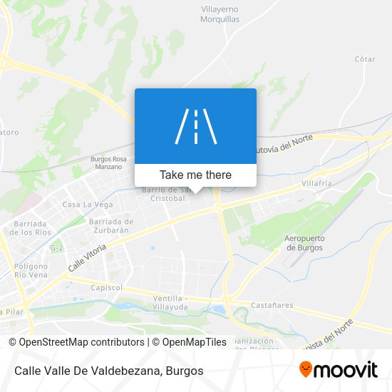 Calle Valle De Valdebezana map