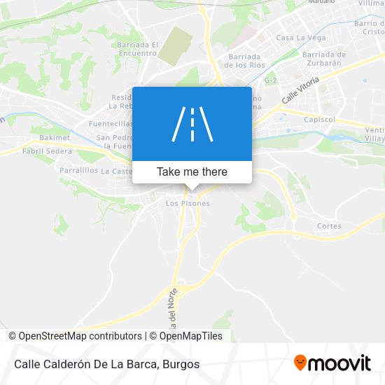 Calle Calderón De La Barca map