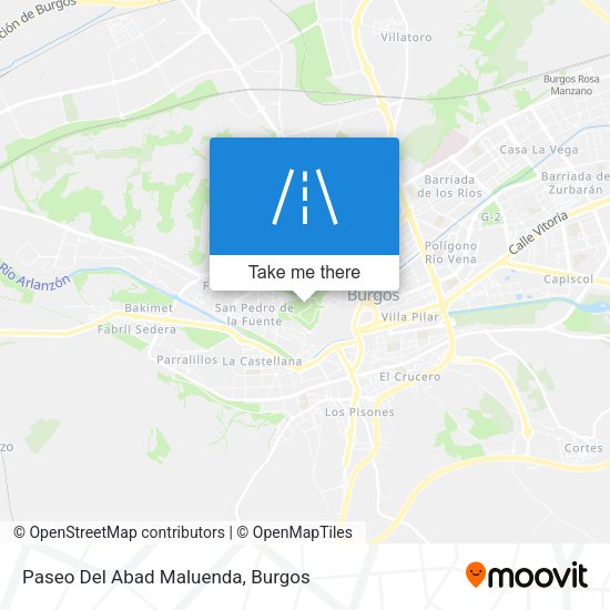 Paseo Del Abad Maluenda map