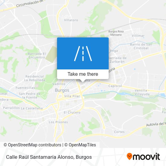 Calle Raúl Santamaría Alonso map