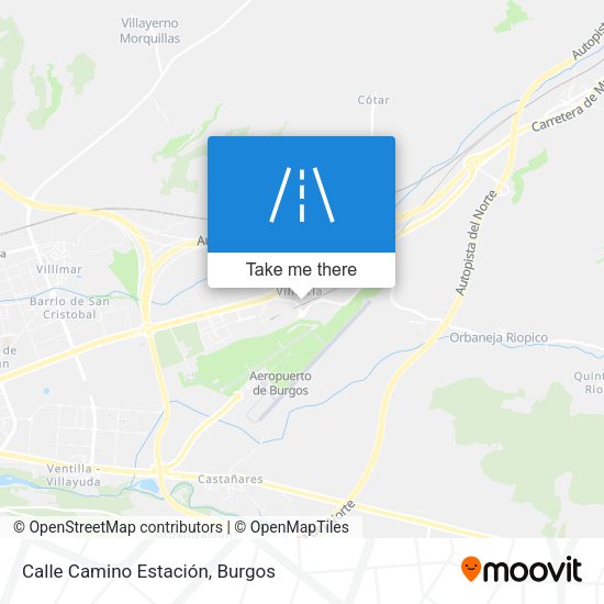 Calle Camino Estación map