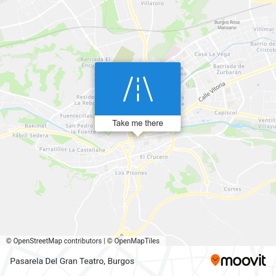 Pasarela Del Gran Teatro map