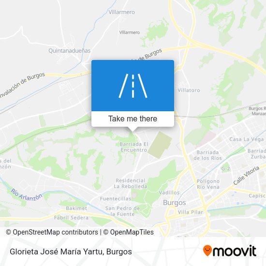 Glorieta José María Yartu map