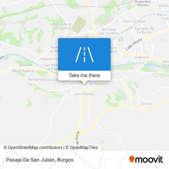 Pasaje De San Julián map