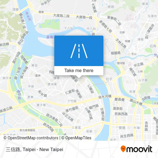 三信路 map