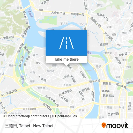 三德街 map