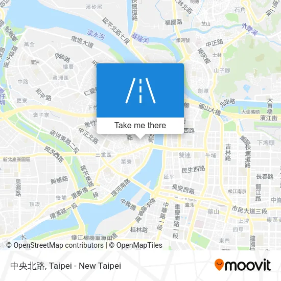 中央北路 map