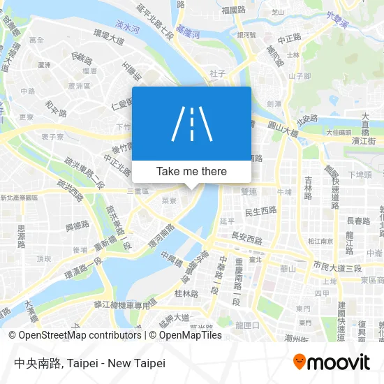 中央南路地圖