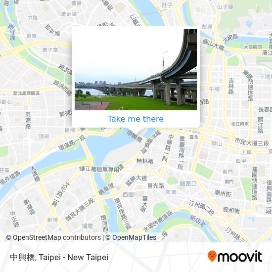 中興橋 map
