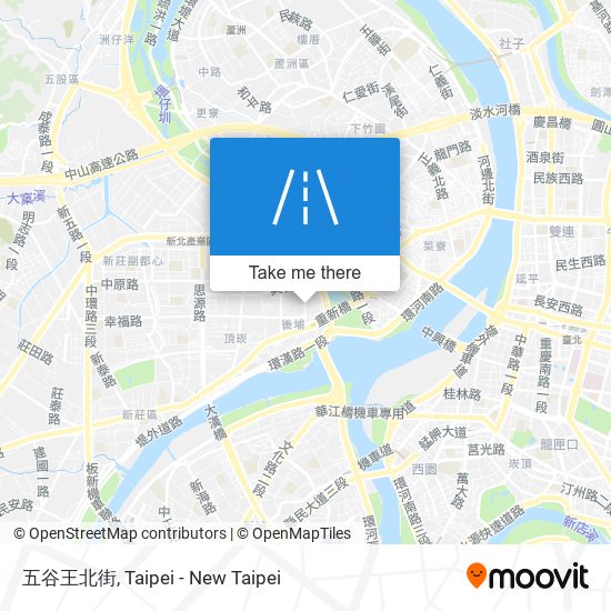 五谷王北街 map