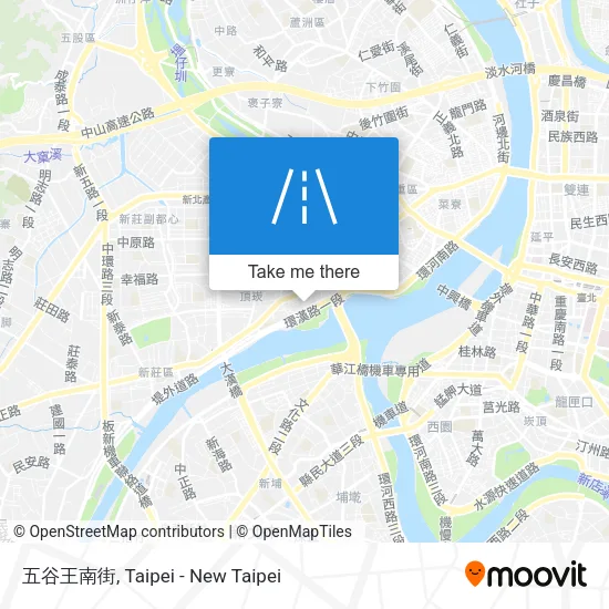 五谷王南街地圖