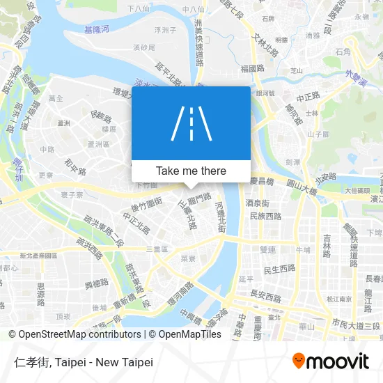 仁孝街地圖