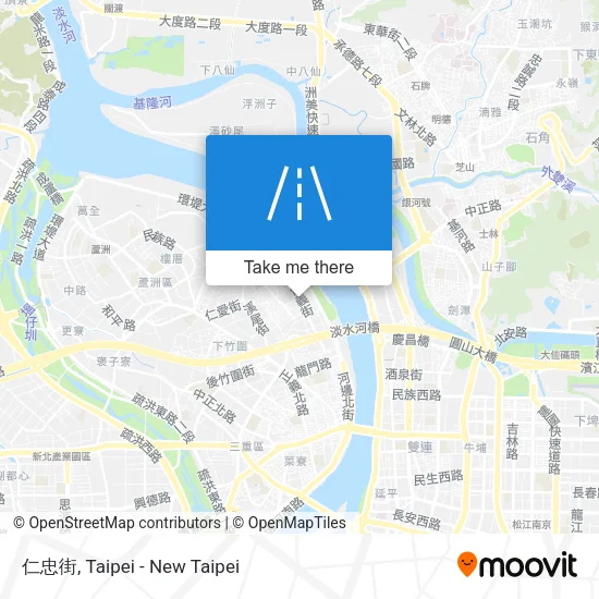 仁忠街 map