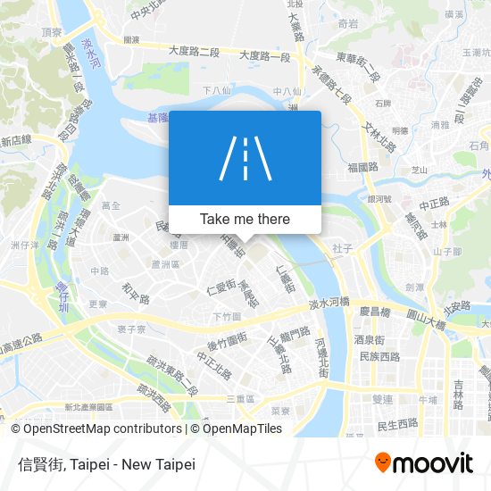 信賢街 map