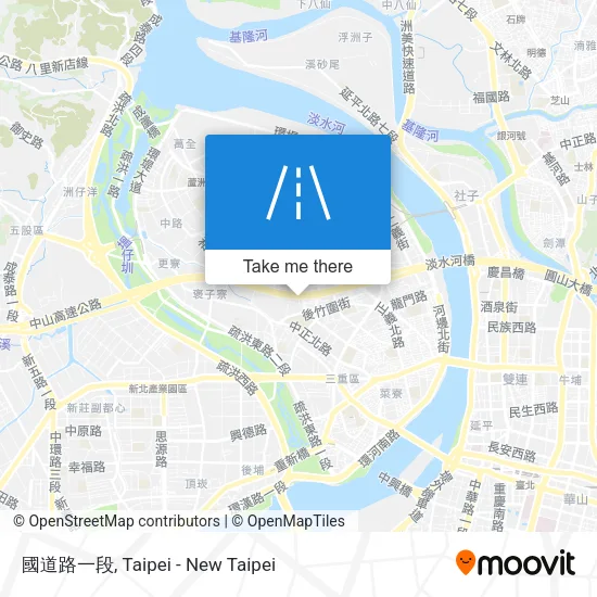 國道路一段 map