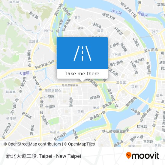 新北大道二段 map