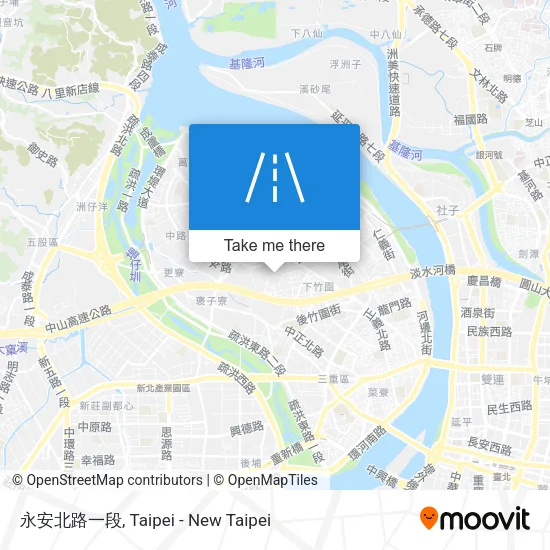 永安北路一段地圖