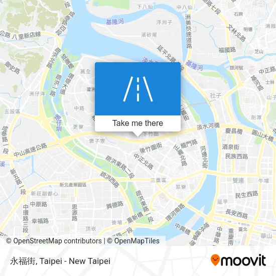 永福街 map