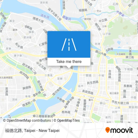 福德北路地圖