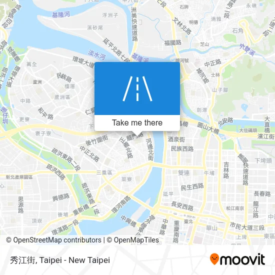 秀江街地圖