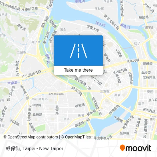 穀保街 map