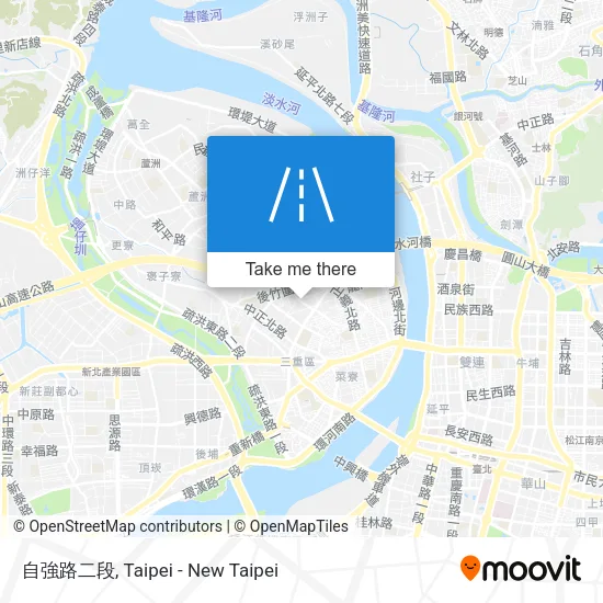 自強路二段地圖