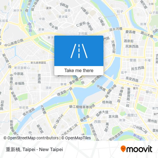 重新橋 map