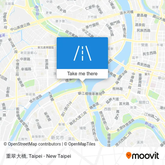 重翠大橋 map