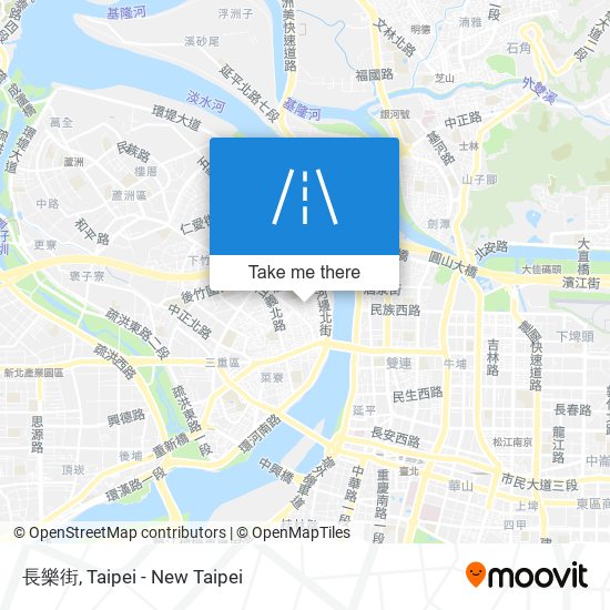 長樂街 map