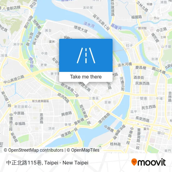 中正北路115巷 map