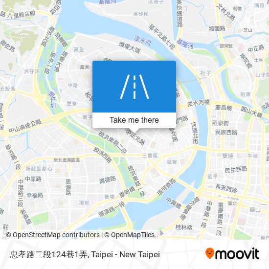 忠孝路二段124巷1弄地圖