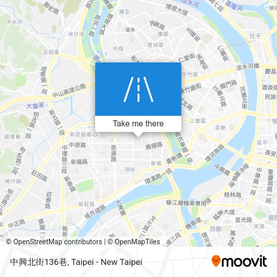中興北街136巷 map