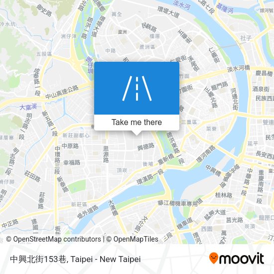 中興北街153巷 map