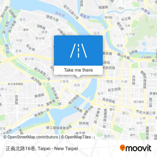 正義北路16巷 map